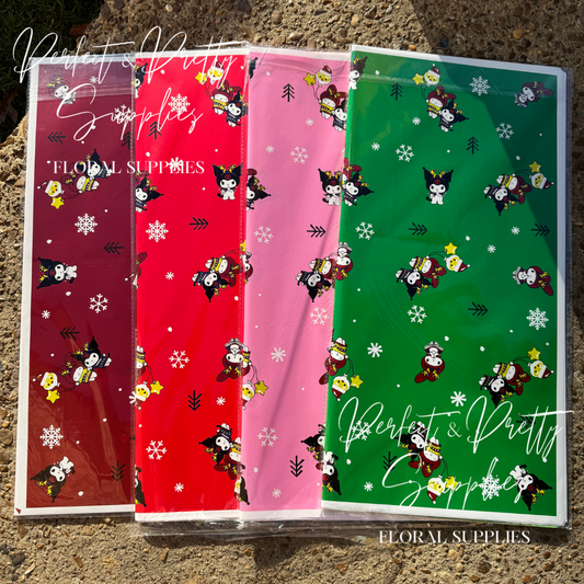 K Christmas Floral Paper